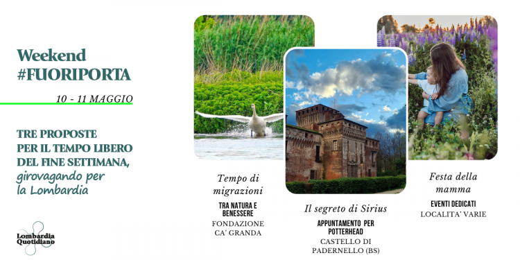 Le nostre proposte per il tempo libero del fine settimana, girovagando per la Lombardia