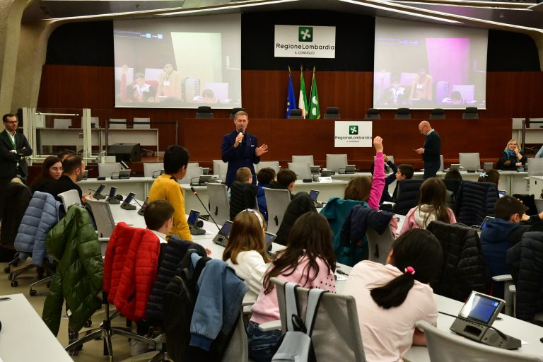scuola primaria “G. Rodari” di Cesano Maderno (MB) ospiti a Palazzo Pirelli