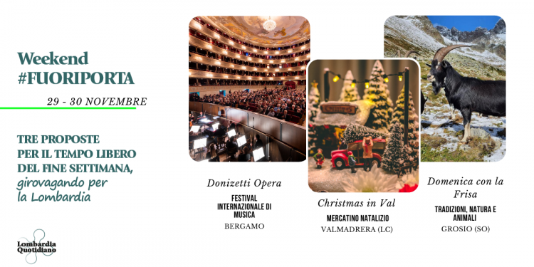 Le nostre proposte per il tempo libero del fine settimana, girovagando per la Lombardia