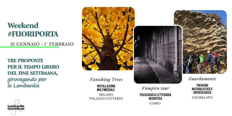 Le nostre proposte per il tempo libero del fine settimana