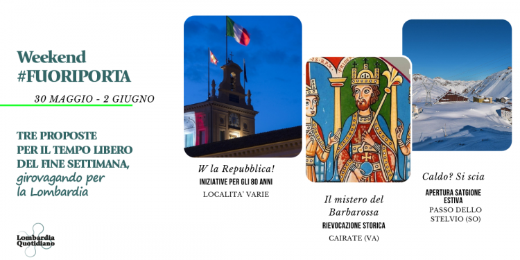 Le nostre proposte per il tempo libero del fine settimana tra partecipazione civile, sport e storia, girovagando per la Lombardia