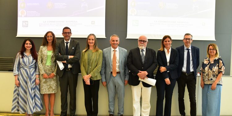 Corecom Lombardia da sin, Confortuolo, Cella, Alparone, Valcepina, Marazzoli, De Vecchi, Villa, Gariboldi e Mazzotta