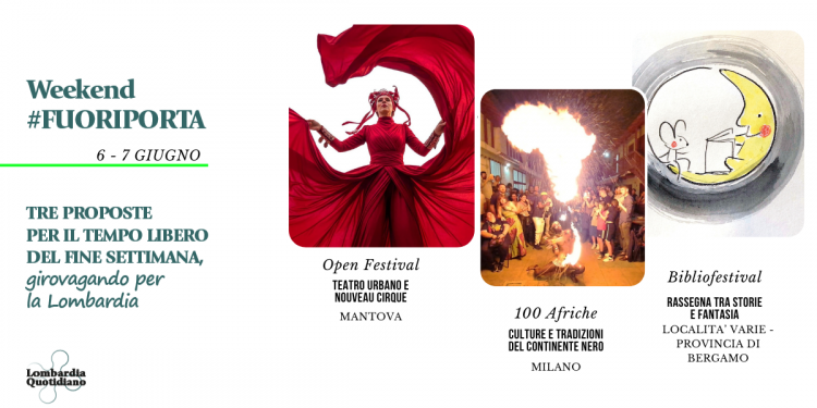 . Le nostre proposte per il tempo libero del fine settimana tra teatro urbano, tradizioni etniche e spettacoli di strada, girovagando per la Lombardia.