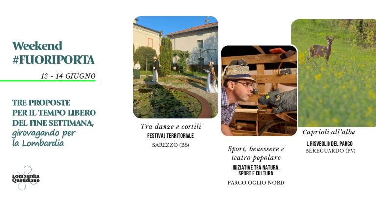 Le nostre proposte per il tempo libero del fine settimana tra storia, benessere e natura, girovagando per la Lombardia