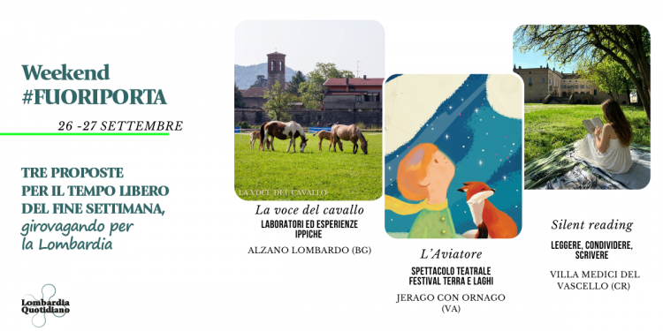 . Le nostre proposte per il tempo libero del fine settimane tra animali, teatro e cultura, girovagando per la Lombardia